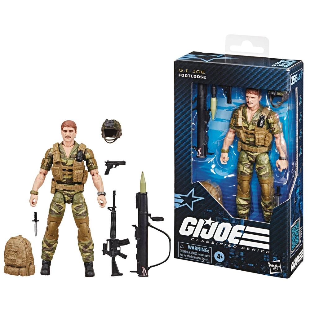 GI JOE CLASSIFIED FOOTLOOSE #156