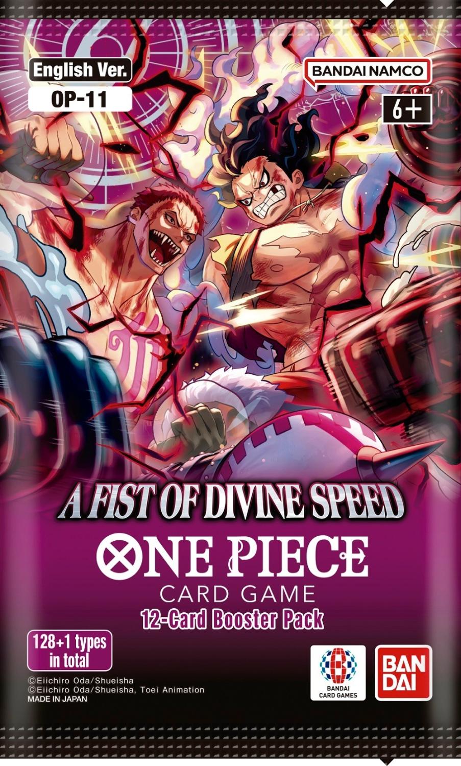 ONE PIECE FIST OF DIVINE SPEED BOOSTER PACK
