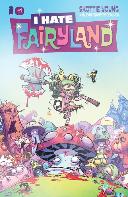 I HATE FAIRYLAND #1 FACSIMILE EDITION SKOTTIE YOUNG FOIL VAR