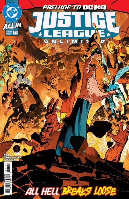 JUSTICE LEAGUE UNLIMITED #11 CVR A DAN MORA
