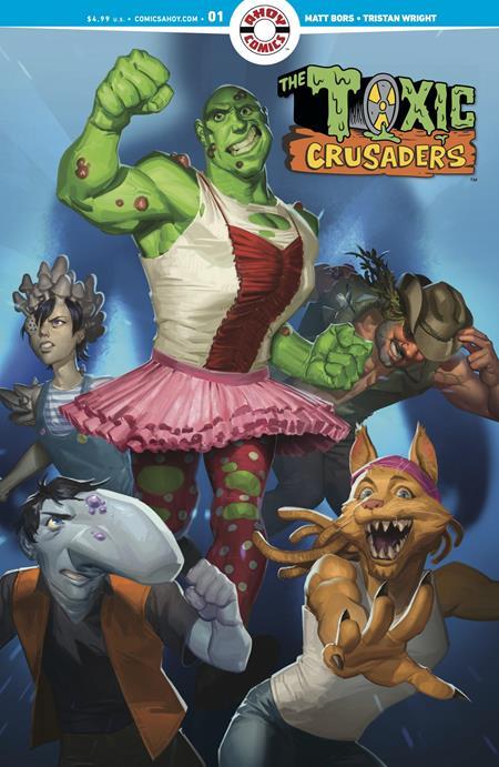 TOXIC CRUSADERS #1 CVR B 3 COPY AR SULLIVAN UNLOCK VAR (OF 5)