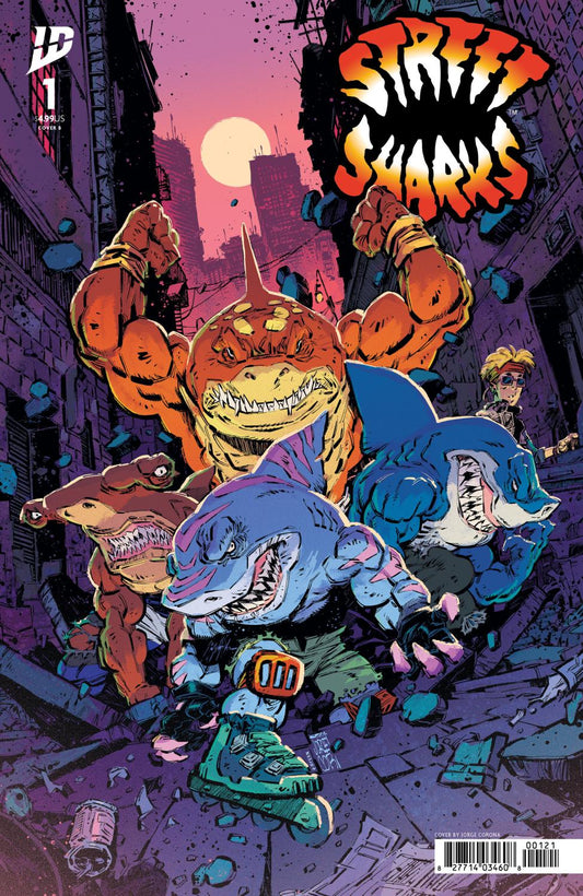 STREET SHARKS #1 CVR B CORONA VAR