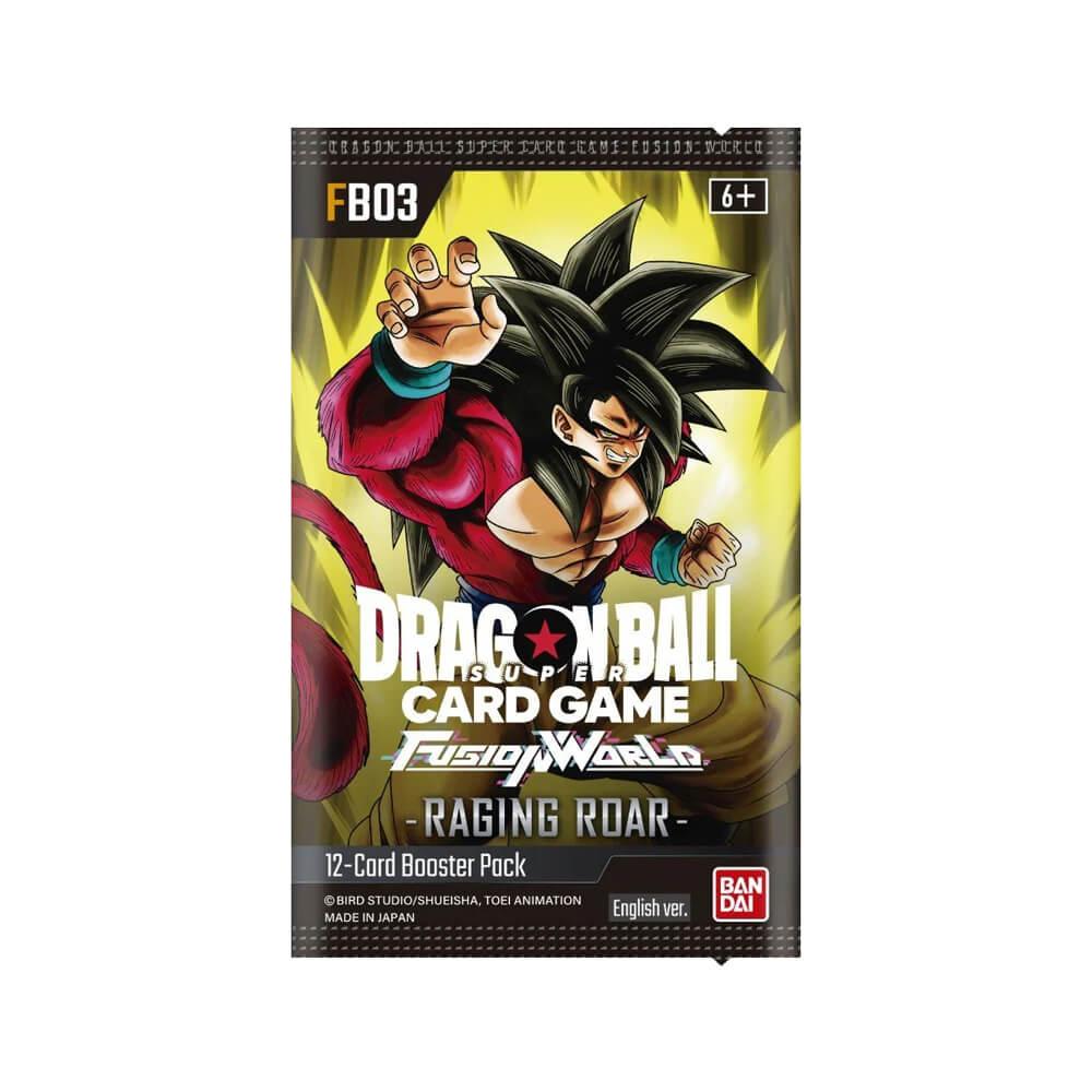 DRAGON BALL SUPER FUSION WORLD RAGING ROAR BOOSTER PACK