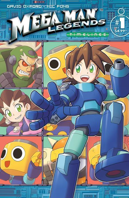 MEGA MAN LEGENDS TIMELINES #1 ONE SHOT CVR A MIC FONG