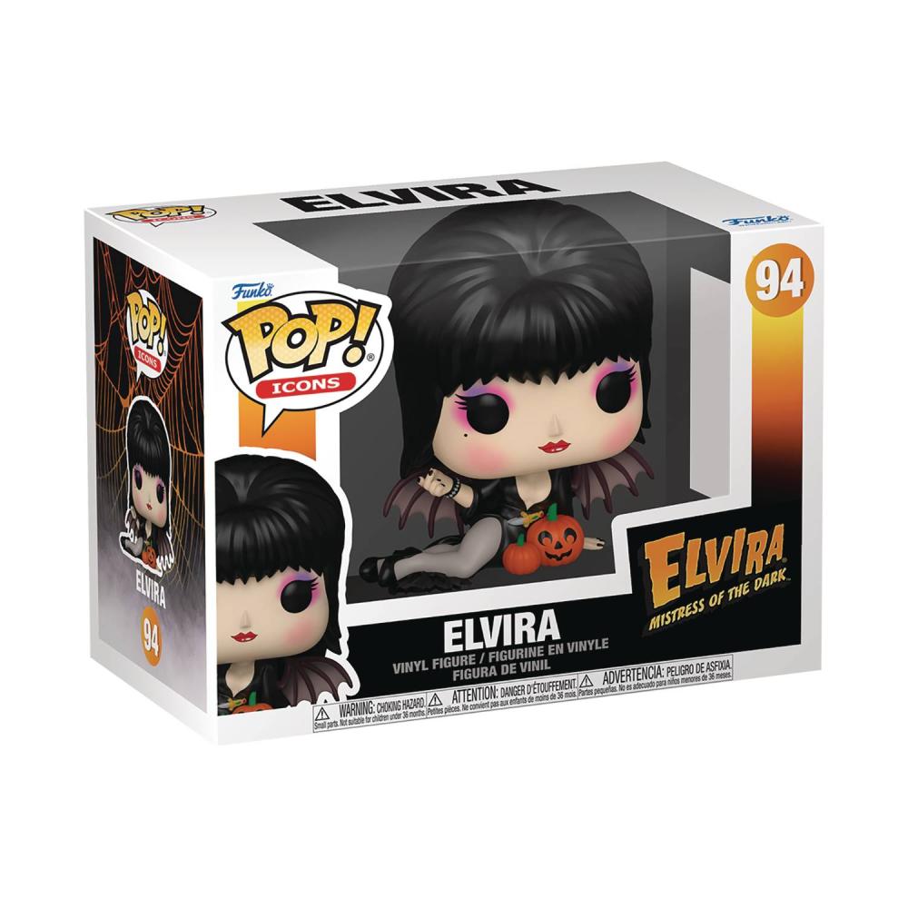 POP ICONS ELVIRA S5 ELVIRA PUMPKINS FIG
