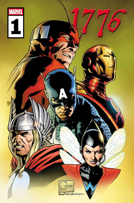 1776 #1 CVR B JOE QUESADA AVENGERS VAR