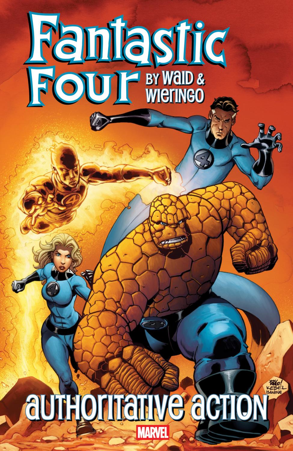 FANTASTIC FOUR BY WAID AND WIERINGO AUTHORITATIVE ACTION TP