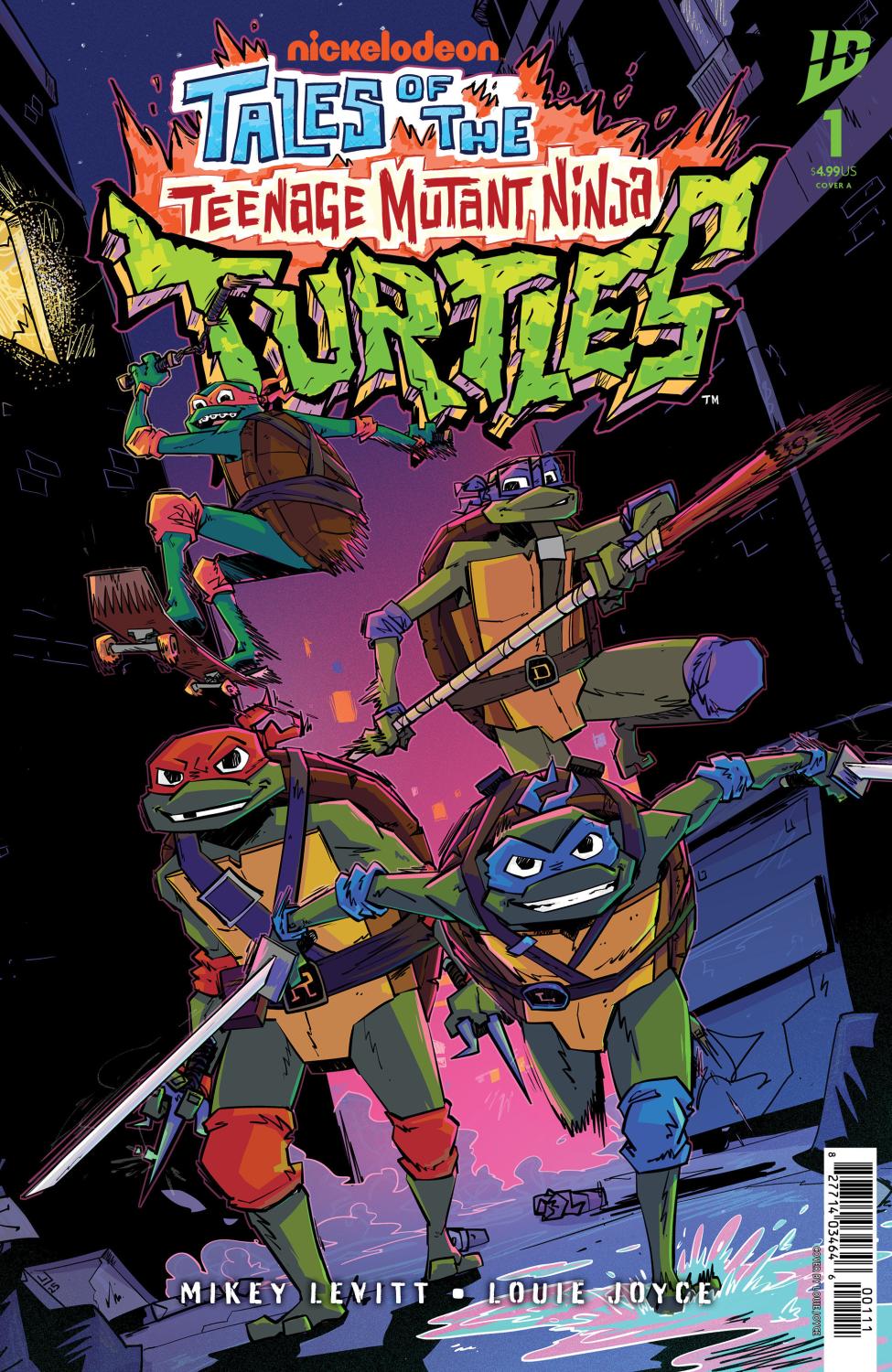 TALES OF THE TEENAGE MUTANT NINJA TURTLES #1 CVR A JOYCE