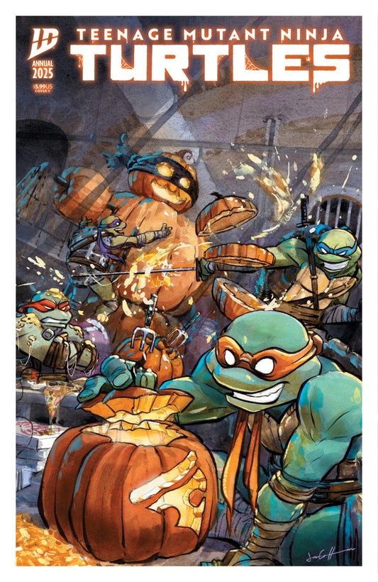 TEENAGE MUTANT NINJA TURTLES ANNUAL 2025 CVR C CULLUM HOLIDAY VAR
