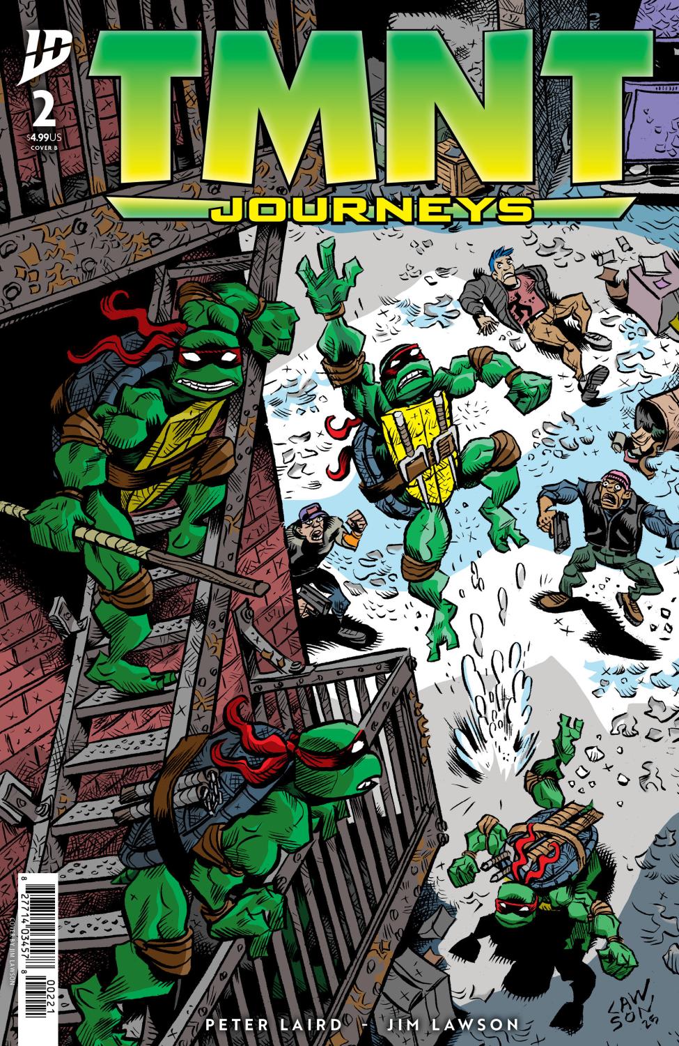 TMNT JOURNEYS #2 CVR B LAWSON VAR