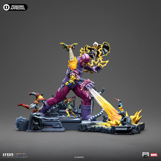 X-MEN DANGER ROOM DIORAMA COMIC COLOR VAR