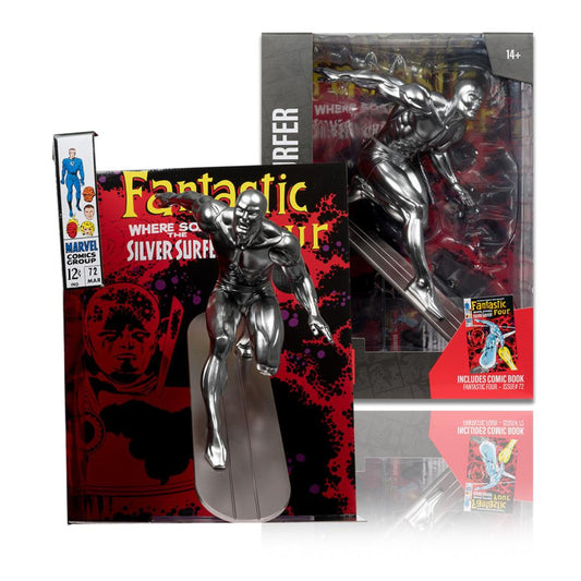 MARVEL COLLECTION 1:6TH SILVER SURFER FANTASTIC FOUR 72