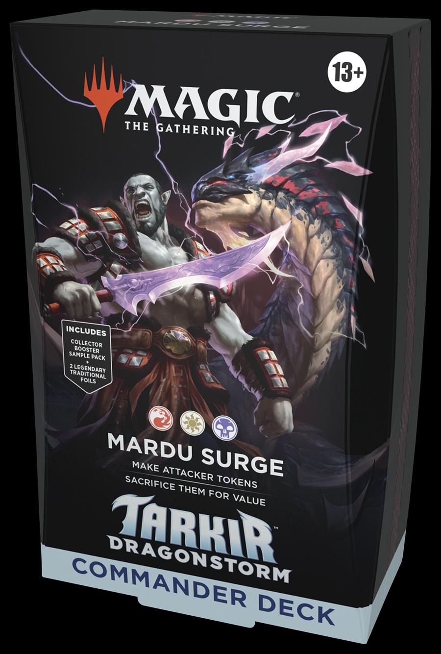 MTG TARKIR DRAGONSTORM MARDU SURGE COMMANDER DECK