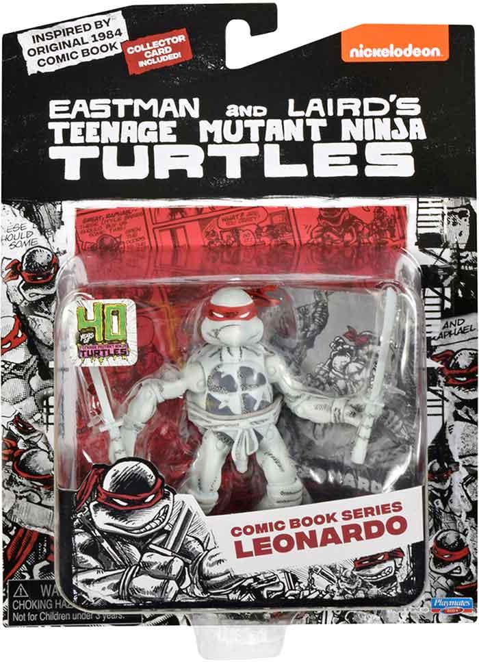 TMNT B&W COMIC BOOK SERIES LEONARDO
