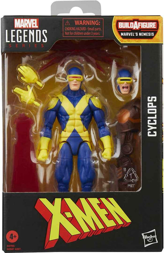 MARVEL LEGENDS X-MEN 6IN X-FACTOR CYCLOPS BAF NEMESIS