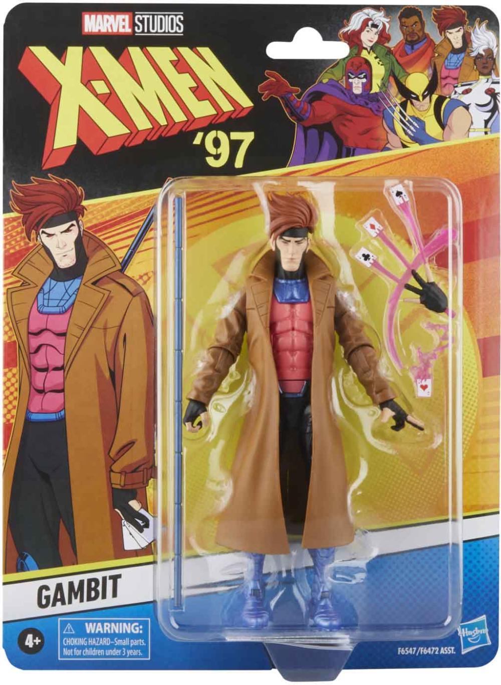 MARVEL LEGENDS 6IN GAMBIT X-MEN 97 RETRO