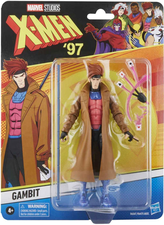MARVEL LEGENDS 6IN GAMBIT X-MEN 97 RETRO