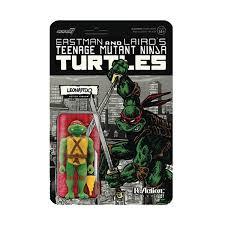 TEENAGE MUTANT NINJA TURTLES LEONARDO REACTION