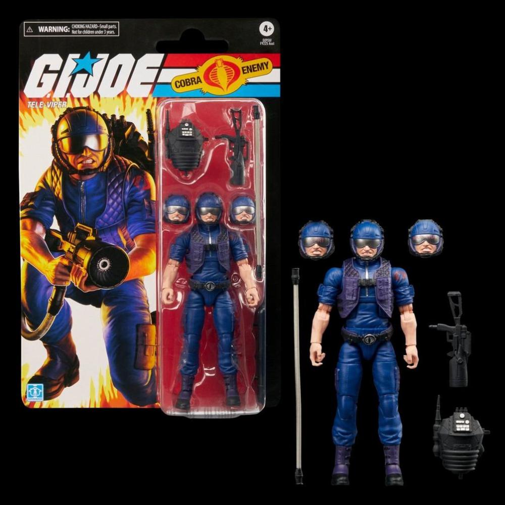 GI JOE CLASSIFIED RETRO TELE-VIPER