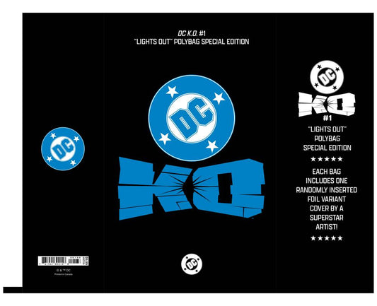 DC KO #1 CVR C LIGHTS OUT POLYBAG SPECIAL VAR