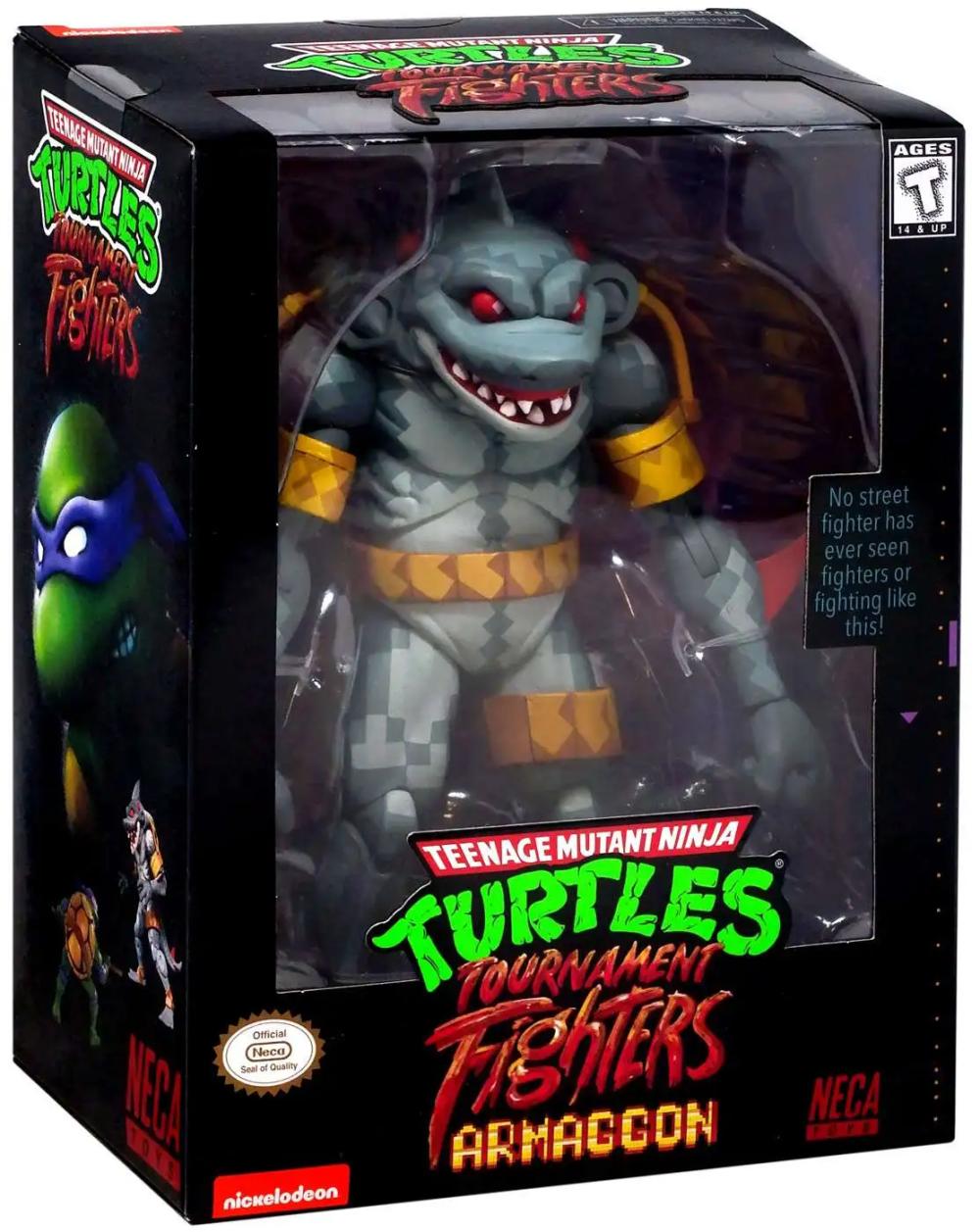 TMNT NECA TOURNAMENT FIGHTERS ARMAGGON LOOT CRATE EXCLUSIVE