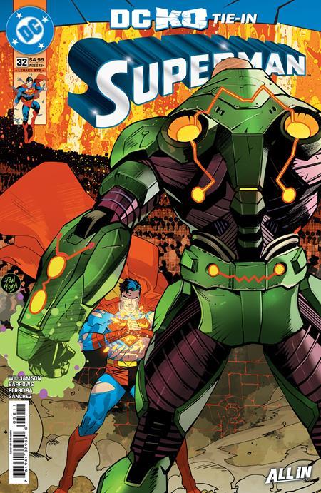 SUPERMAN #32 CVR A DAN MORA DC K.O.