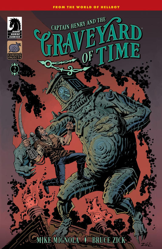 CAPTAIN HENRY AND THE GRAVEYARD OF TIME #2 CVR A BRUCE ZICK