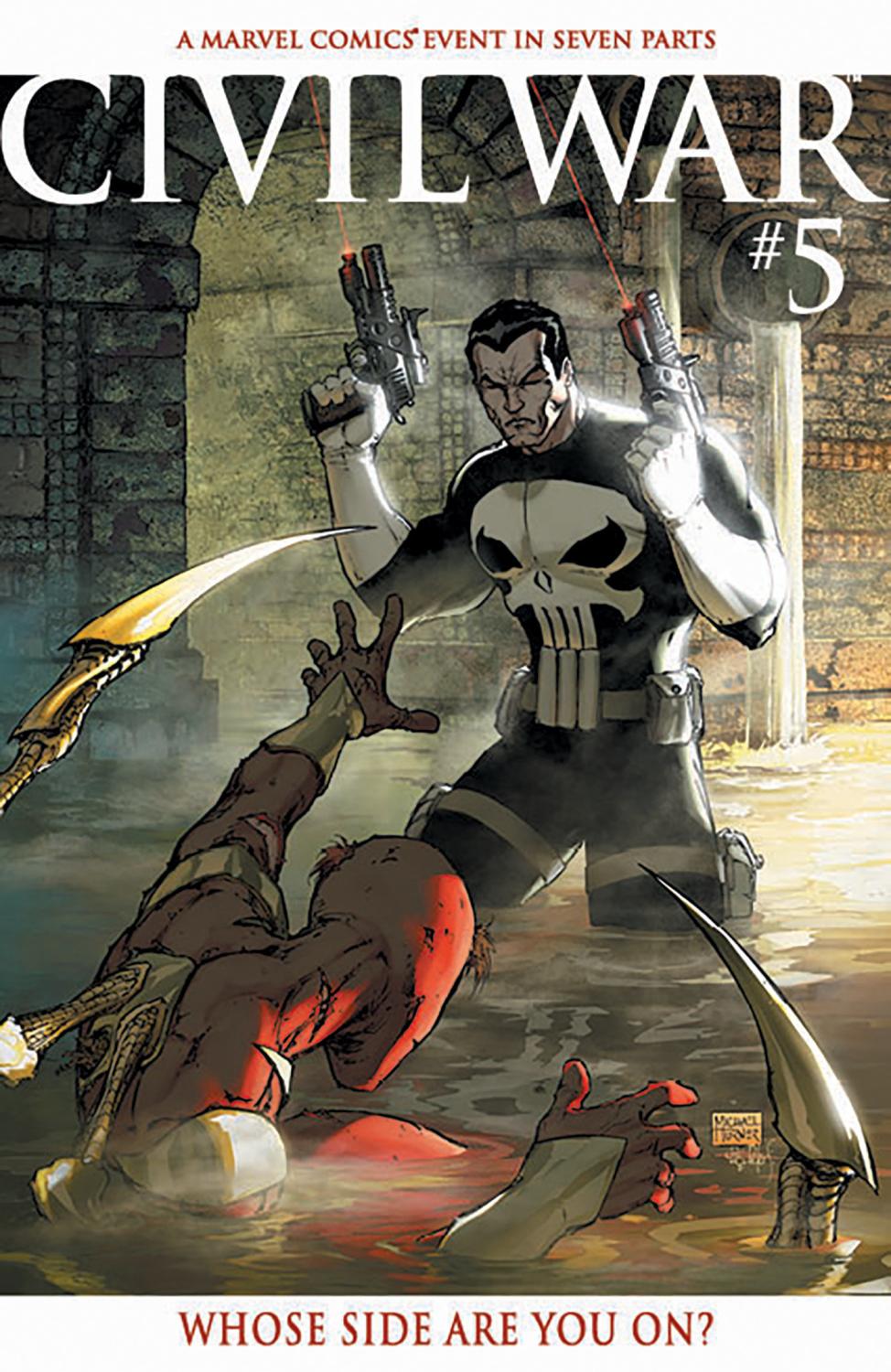 CIVIL WAR #5 FACSIMILE EDITION CVR B MICHAEL TURNER FOIL VAR