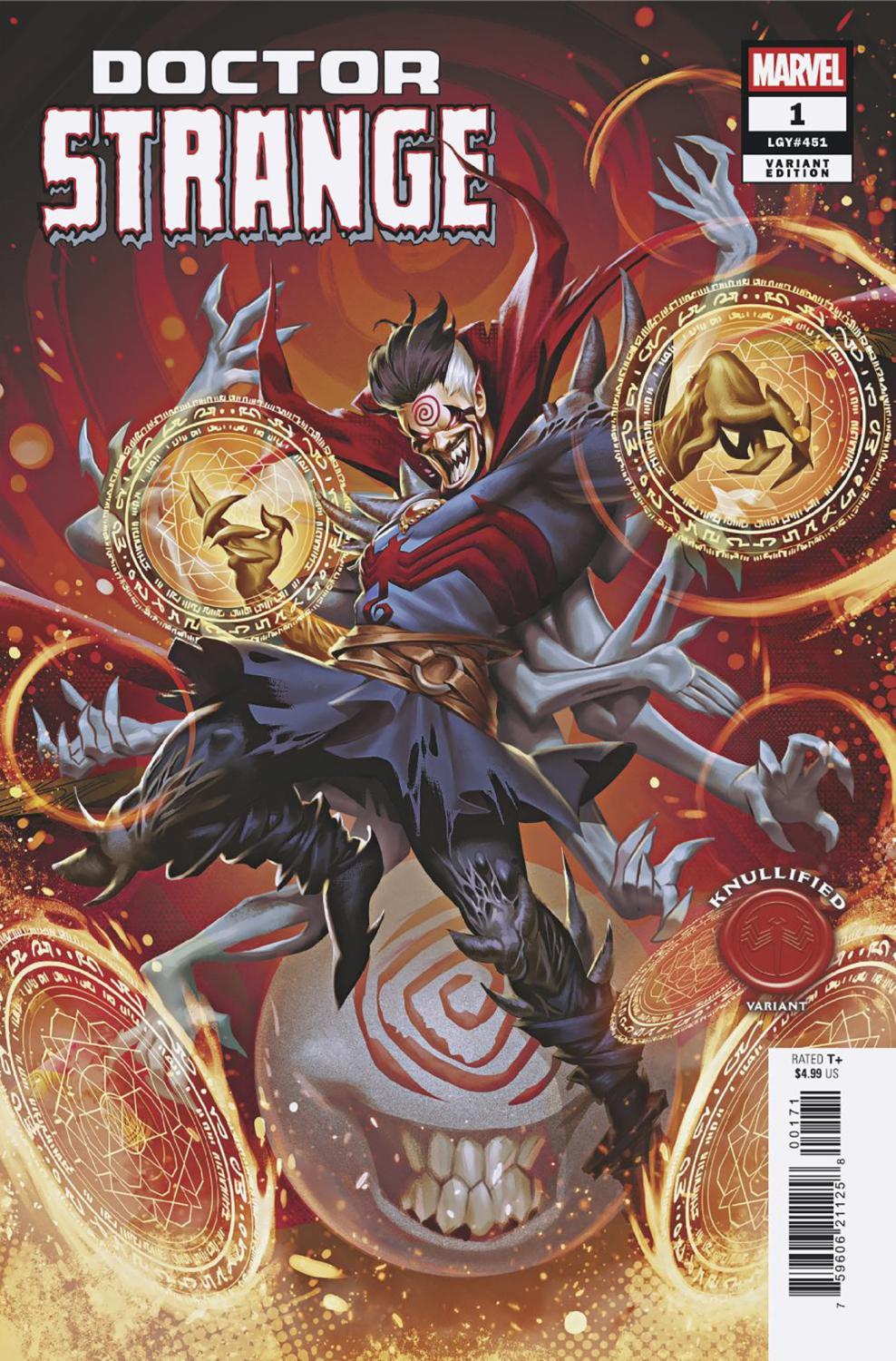 DOCTOR STRANGE #1 CVR G MATEUS MANHANINI KNULLIFIED VAR