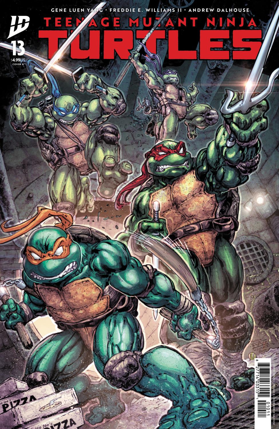 TEENAGE MUTANT NINJA TURTLES #13 CVR A WILLIAMS II