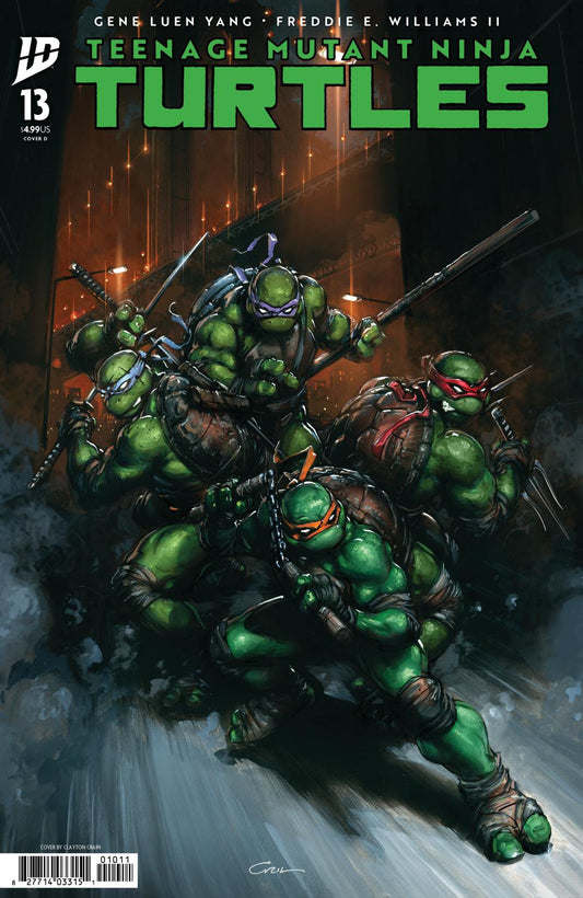 TEENAGE MUTANT NINJA TURTLES #13 CVR D CRAIN VAR