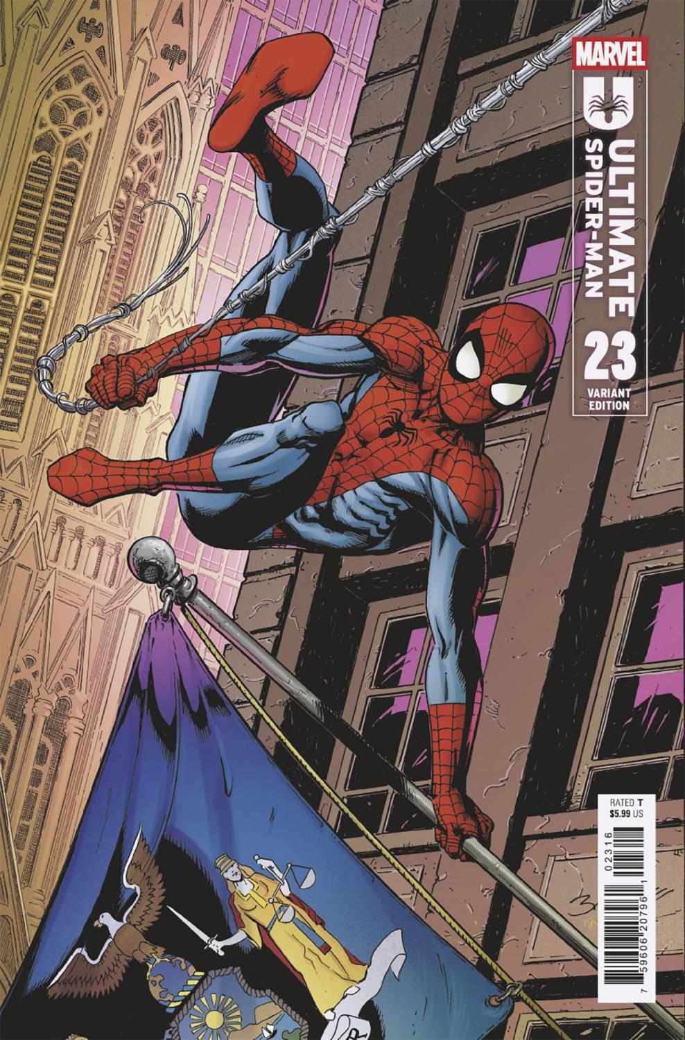 ULTIMATE SPIDER-MAN #23 1:25 INCV MARK BAGLEY VAR