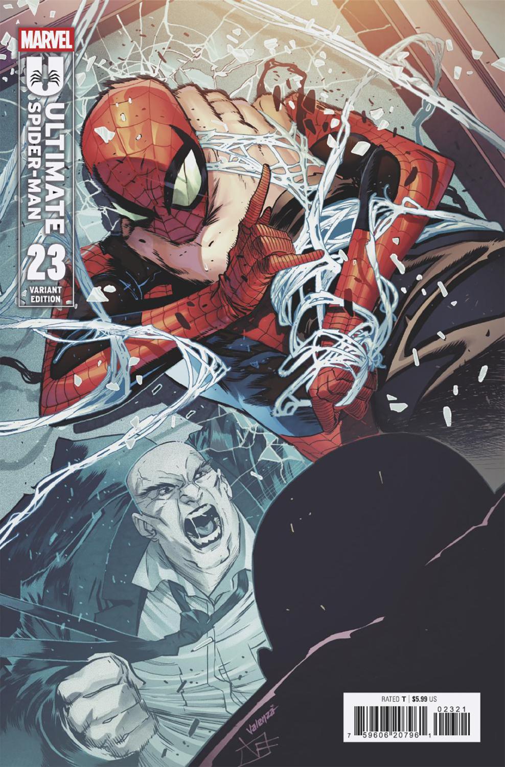 ULTIMATE SPIDER-MAN #23 CVR B FEDERICO VICENTINI VAR