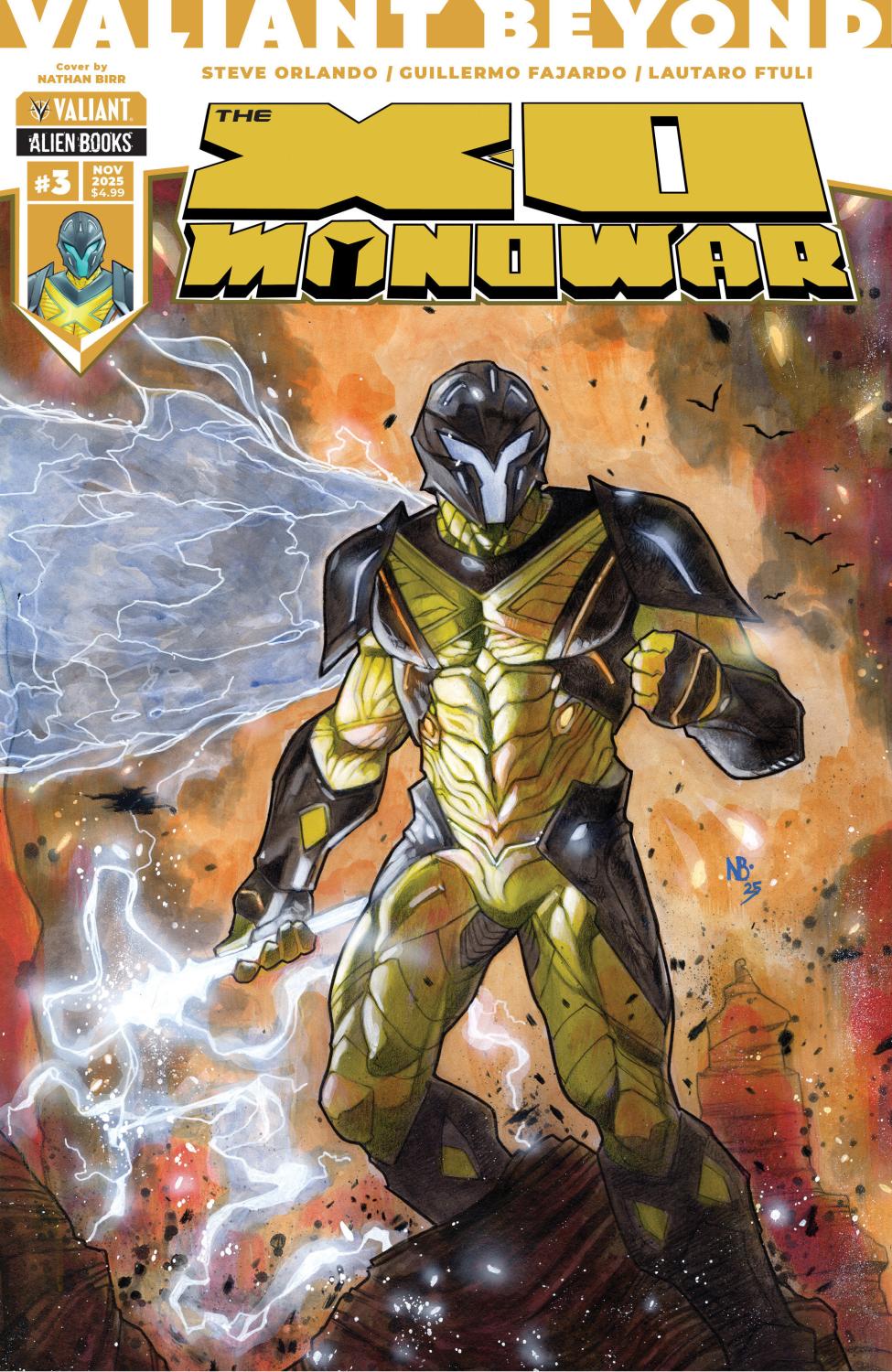 VALIANT BEYOND THE X-O MANOWAR #3 CVR A BIRR