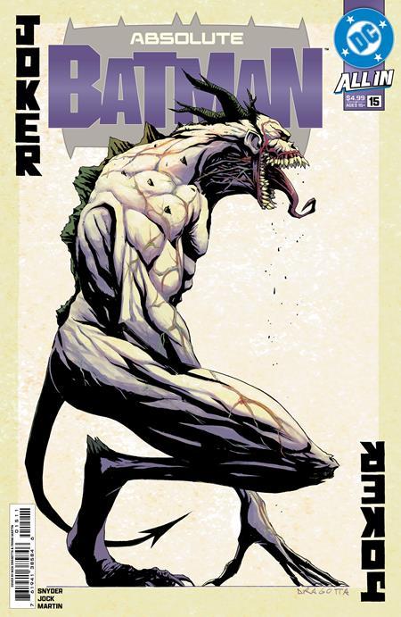 ABSOLUTE BATMAN #15 CVR A NICK DRAGOTTA