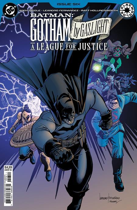 BATMAN GOTHAM BY GASLIGHT A LEAGUE FOR JUSTICE #6 CVR A LEANDRO FERNANDEZ (OF 6)