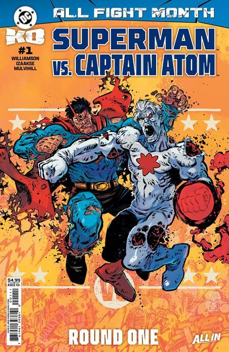 DC K.O. SUPERMAN VS CAPTAIN ATOM #1 ONE SHOT CVR A JORGE CORONA