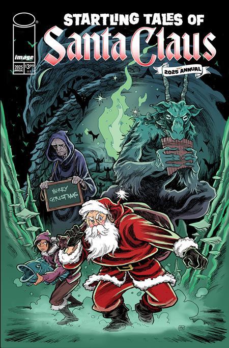 STARTLING TALES OF SANTA CLAUS 2025 ANNUAL ONE SHOT CVR A MARK LASZLO