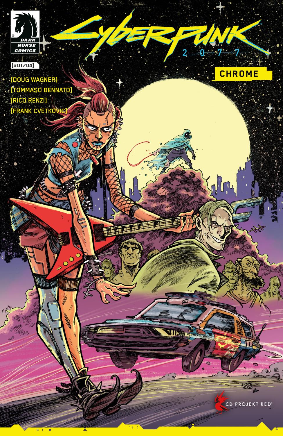 CYBERPUNK 2077 CHROME #1 CVR B MARK LASZLO VAR