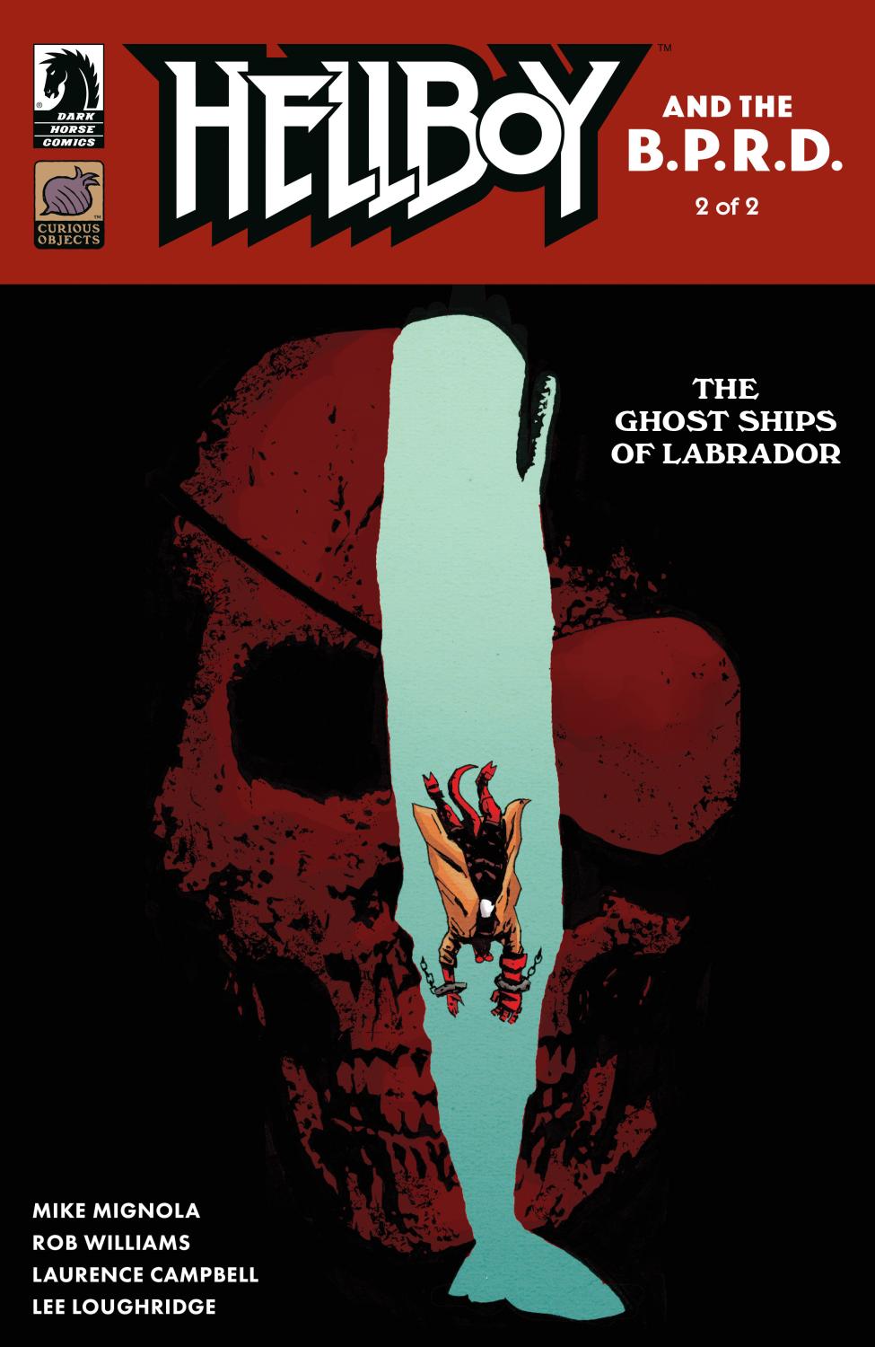 HELLBOY AND THE BPRD THE GHOST SHIPS OF LABRADOR #2 CVR A LAURENCE CAMPBELL