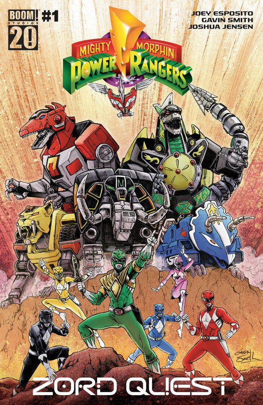 MIGHTY MORPHIN POWER RANGERS ZORD QUEST #1 CVR A SMITH