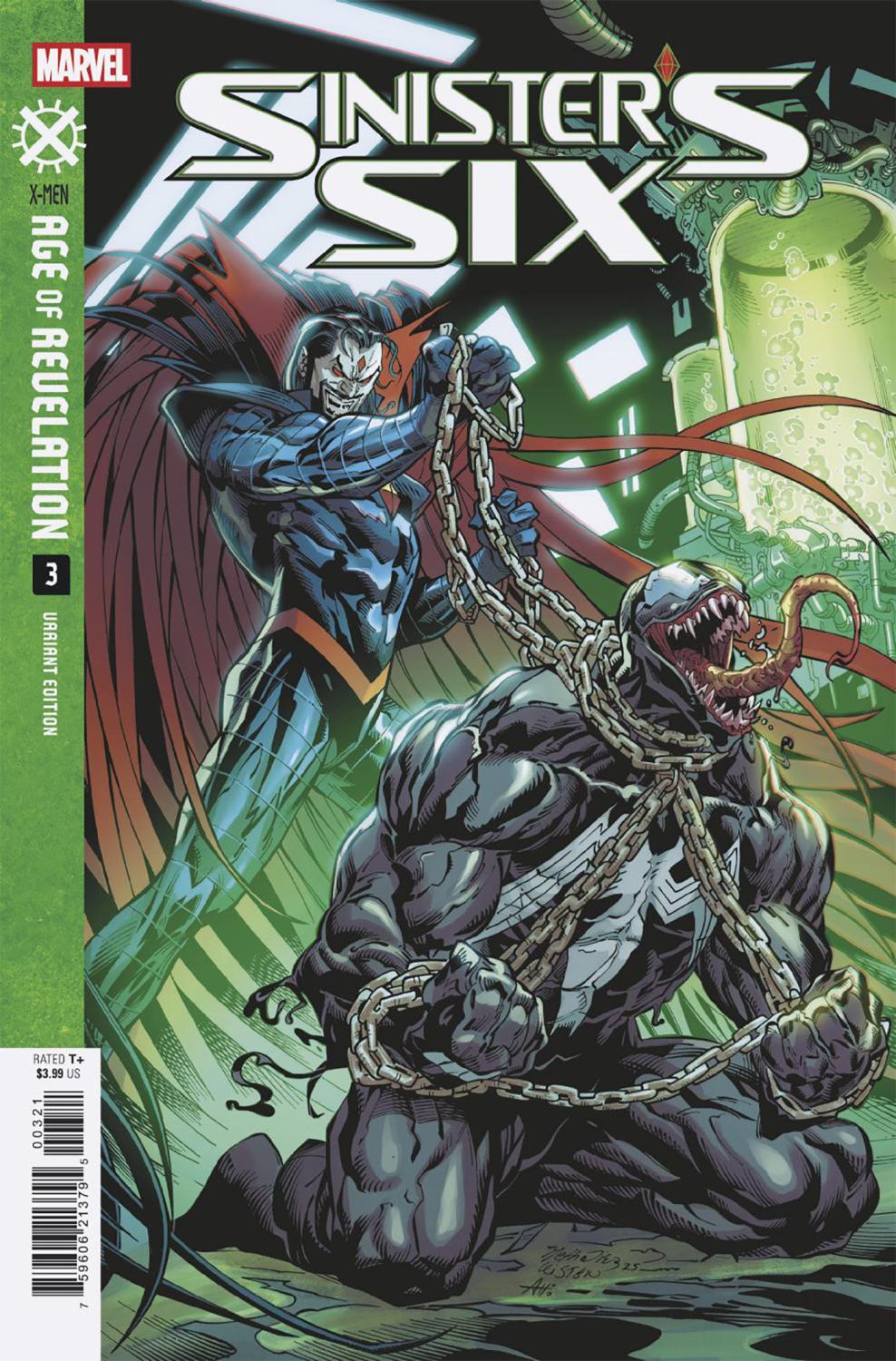 SINISTERS SIX #3 CVR B NETHO DIAZ VAR AOR