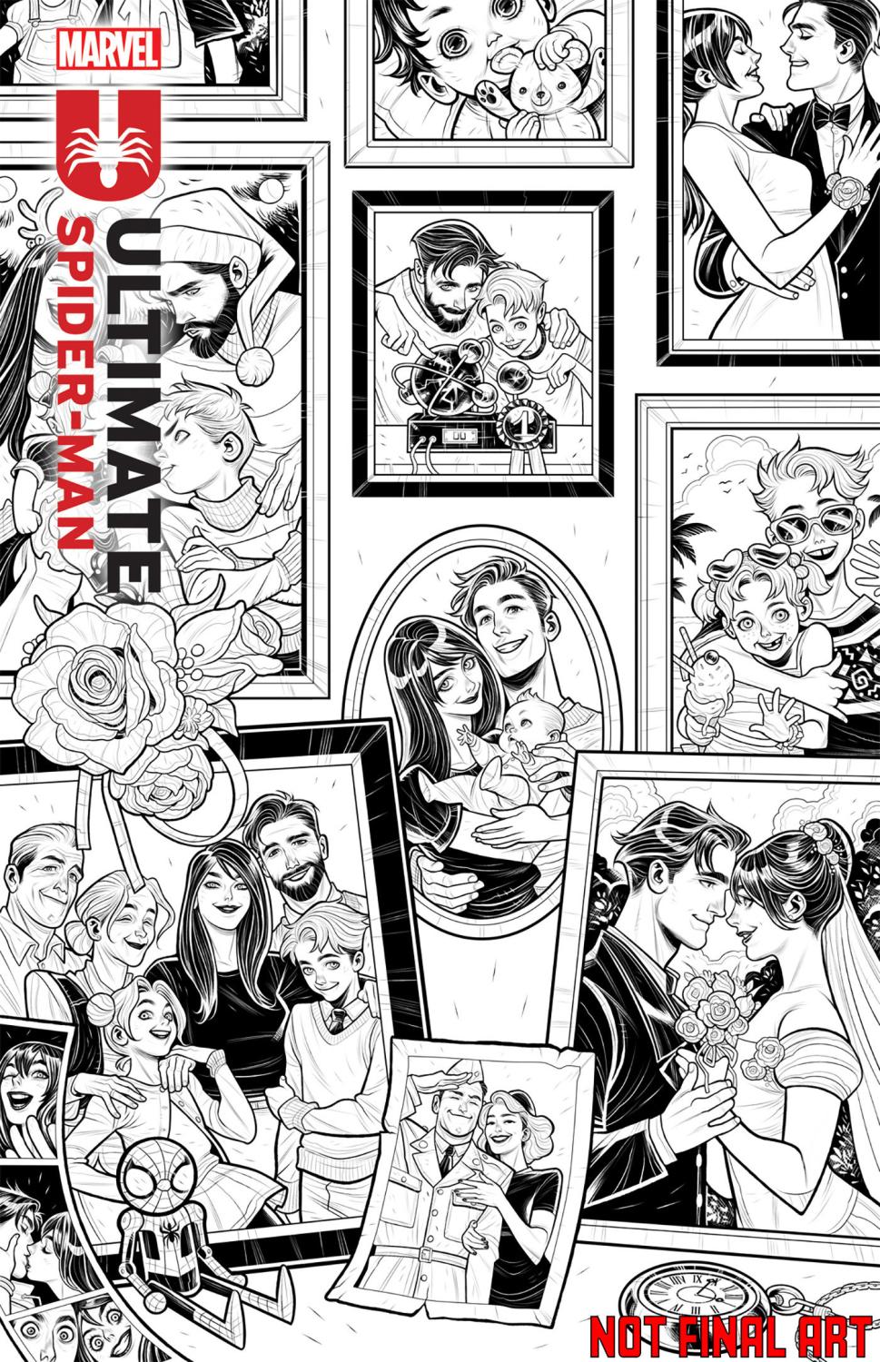 ULTIMATE SPIDER-MAN #24 ELIZABETH TORQUE VAR CVR D