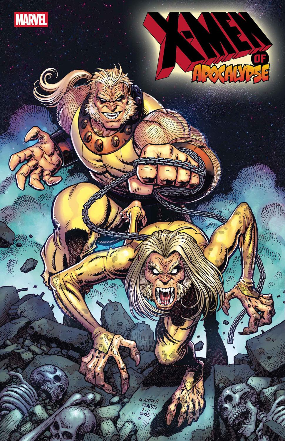 X-MEN OF APOCALYPSE #2 ARTHUR ADAMS VAR CVR D