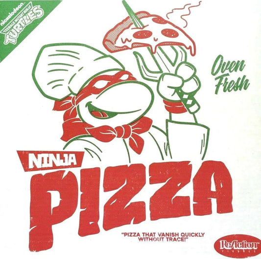 TEENAGE MUTANT NINJA TURTLES REACTION PIZZA BOX SDCC 2019 EXLCUSIVE