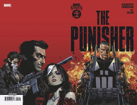 MARVEL KNIGHTS PUNISHER #1 DAN PANOSIAN 2ND PRINTING VAR