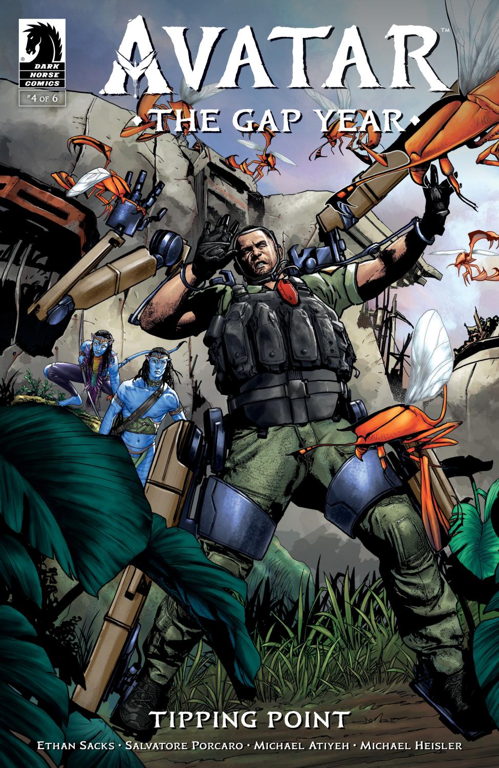 AVATAR THE GAP YEAR--TIPPING POINT #4 CVR A SALVATORE PORCARO