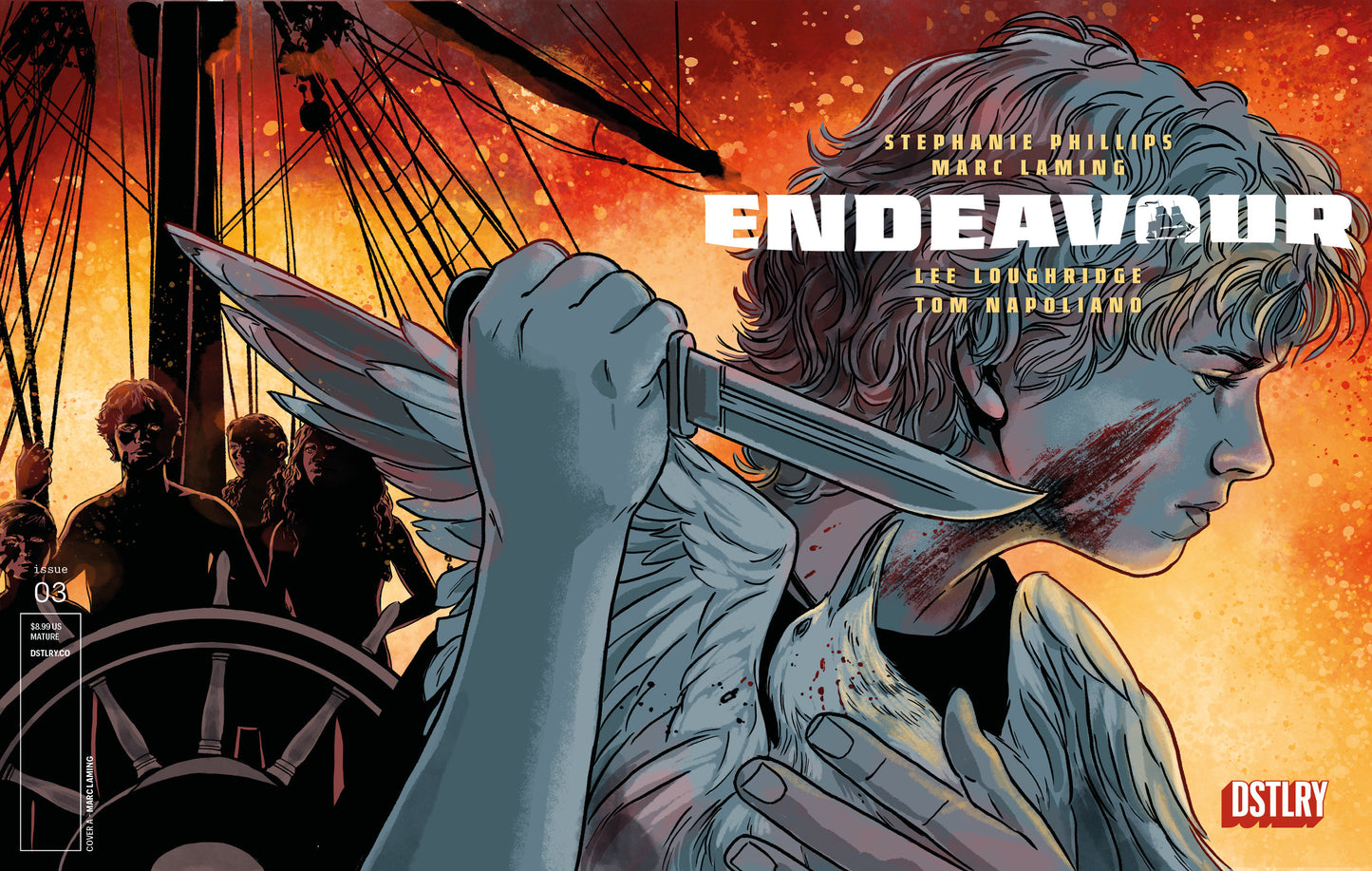 ENDEAVOUR #3 CVR A MARC LAMING