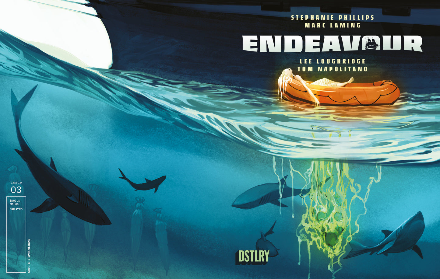 ENDEAVOUR #3 CVR B STEPHANIE HANS 5 COPY VAR
