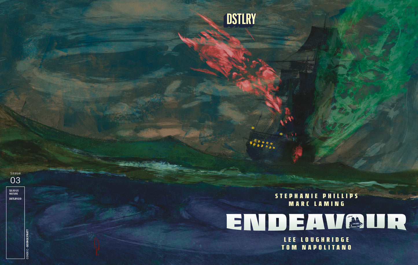 ENDEAVOUR #3 CVR C GEORGE PRATT VAR